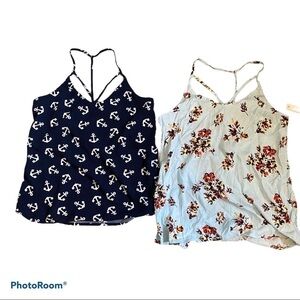 NWT Floral spring/summer tank bundle